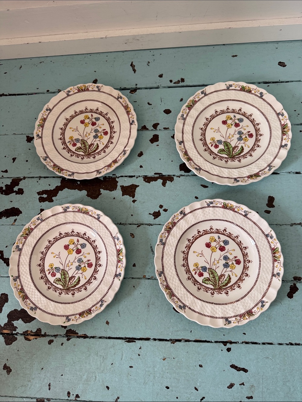 Spode China Cowslip 4 Salad Plate (SP) 77/8"